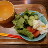 大須　オキナワ　カフェ （okinawa cafe）でランチ　～ゴーヤチャンプル定食（大盛）～