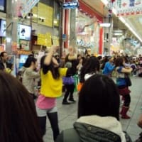 神戸板宿商店街ちょっとはやめのクリスマス☆にダンス演技出演しました♪スタジオウエイ