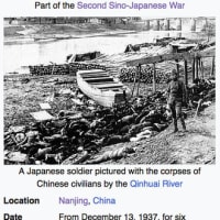 英語版Wikiの［Nanjing massacre］のレイプの被害者数は、［2万人］と［８万人］という数字について