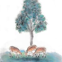  ９月　比佐水音 日本画小作品展