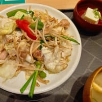 本日のよるごはんは少し早いですが、偶然見つけた宮本むなし日本橋３丁目店で。５００円クーポン利用で５００円引き。