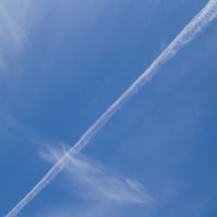 虹＆飛行機雲