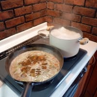 自作五目うま煮麺でうまうまなランチ＠鎌倉七里ガ浜自宅厨房