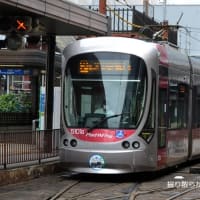 広島電鉄 広島駅(2025.6.25) ５１０１編成 ２号線 広電宮島口行き ラッピングコラボトレイン