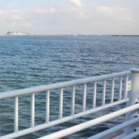 海辺を自転車で