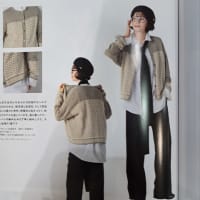 編み込みのカーディガン（編み物）(≧∇≦*)