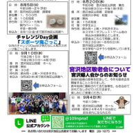 宮沢地区公民館だより令和７年８月号
