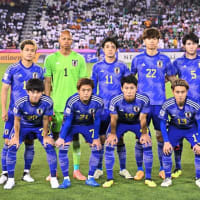 サッカー　U２３パリ五輪最終予選　イラク戦WIN　　五輪出場決定！　武野