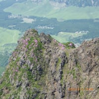 阿蘇中岳・高岳東峰　 6月1日(日)