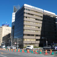 ２月の日本橋：日本銀行本店本館・常盤橋交差点から外堀通り・新館前へ　ＰＡＲＴ２