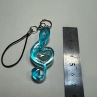 レジンクラフト3つ目できました。 トーン記号です。