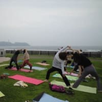6/12（日）BeachClean&yoga@鵠沼海岸リポート「仲間」募集♪