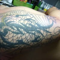 刺青原画　矮脚虎王英　一点物 fe3f6c1e9a67e360562730329cab6e