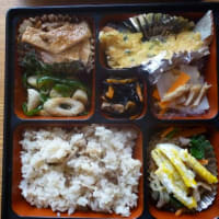 9月28日　しめじご飯弁当