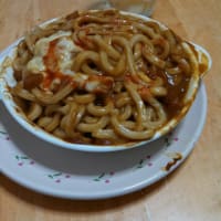 焼きカレー饂飩