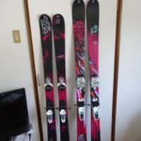 スキー板の収納 I Love One