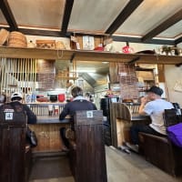 黒いスープの浜松忍者系ラーメン