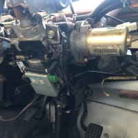 ハイゼットトラックにパワステを後付けする。