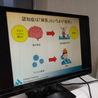 １週間ぶりの投稿。昨日熊谷総合病院で認知症について説明を受けました。認知症は症状です。従って認知「症」が正しいようです。