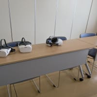 ７月１４日　本日は市役所第四会議室で広島被爆体験VRを鑑賞した後、たけみ敬三参議院議員候補個人演説会に出席しました。