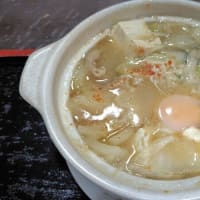 ホルモン鍋定食＠まんぷく（三笠）