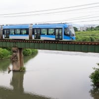 今回もココで青色と遭遇（苦笑） 福井鉄道F1000形 #7