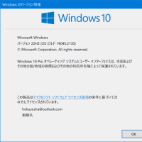 今日は Windows 10 バージョン 22H2 のリリース日
