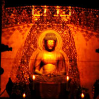 世界平和への祈り～増上寺 和紙キャンドルナイト～