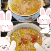 家にある物クッキング&エーデルワイス