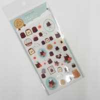 お菓子などうぶつ工房-CREAM-クリアシールシート