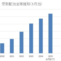 配当金等結果（2025年1～6月）
