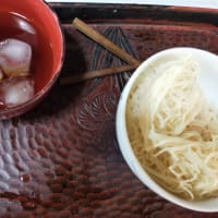 昼食　ソーメン