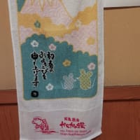 初春　元旦は物味遊産手形で温泉へ