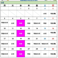 ペピカ松戸どうぶつ病院　6月の獣医師出勤スケジュールのお知らせ