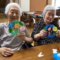 風鈴のリース製作🎐