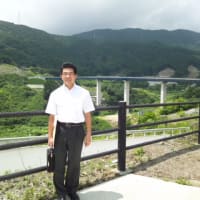 福岡県五ヶ山ダムの視察に行ってきました。