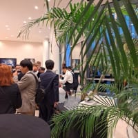 ベルギー大使と、ベルギー大使館の講演会です