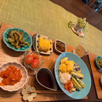 週末の夕ご飯