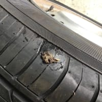 ２本だけタイヤ交換