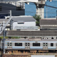 横須賀駅で２１７系を撮る
