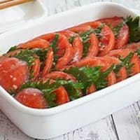 トマトの輪切り