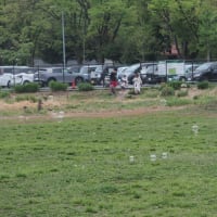 公園にて
