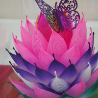 大船FC～紙で作る蓮の花展