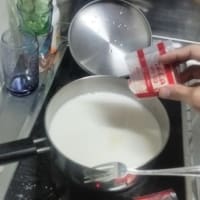 作ろう牛乳プリン！
