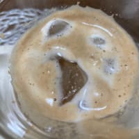 アイスカプチーノでサンドイッチ