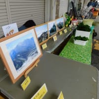槍ケ岳の写真展示
