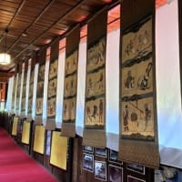 高龍寺で “地獄絵図” を公開中．．．
