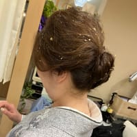 同級生を着付け✨