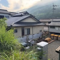 芦北町白石地区復興工事中