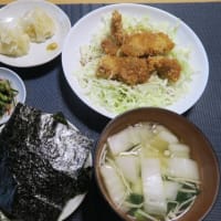 ブログupもだんだん断捨離、あと4回で晩ごはんづくり庶民の味も3500回、